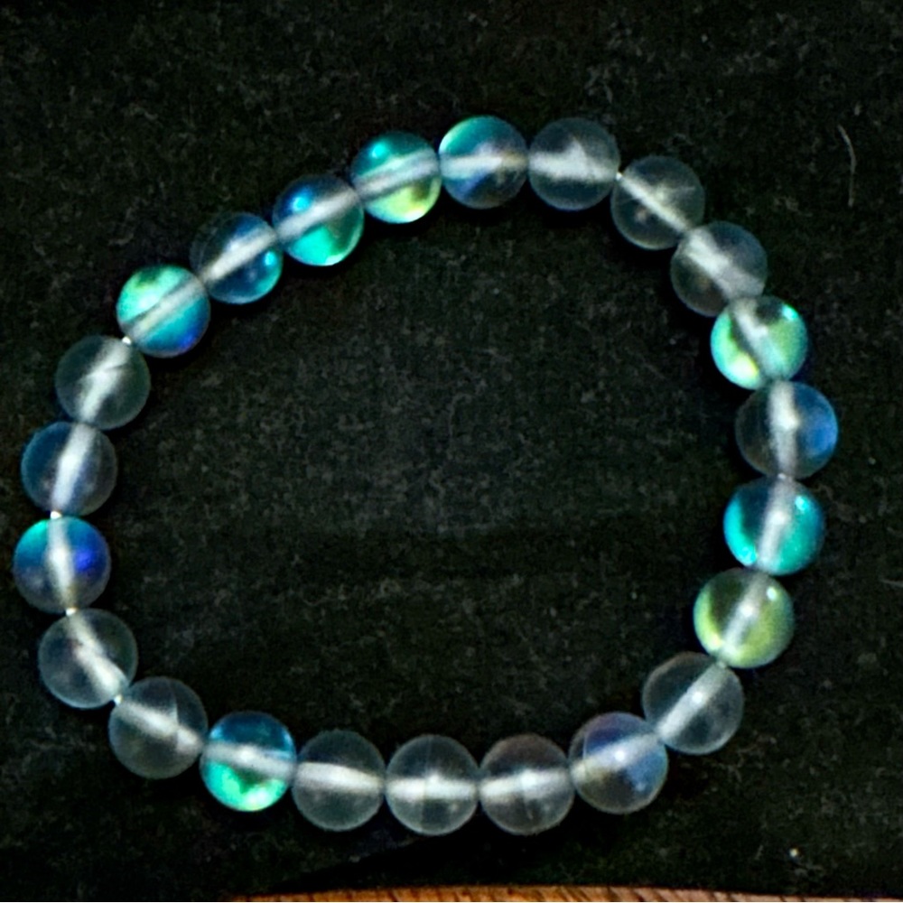 Frosted Mermaid Glass Bracelet